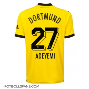 Borussia Dortmund Karim Adeyemi #27 Replika Hemmatröja 2023-24 Kortärmad